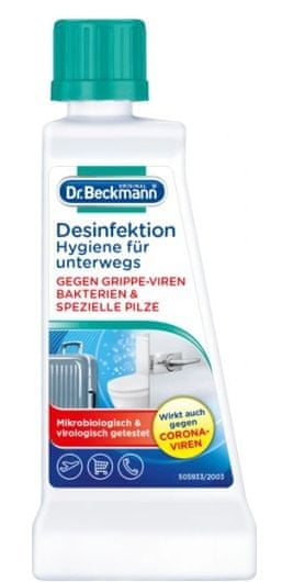 Dr. Beckmann Dr. Beckmann, cestovní dezinfekční prostředek na hygienu, 50 ml