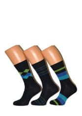 Cornette Pánské ponožky Cornette Premium A51 A'3 tmavě modrá 42-44