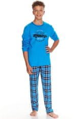 TARO Chlapecké pyžamo Mario modré car shop modrá 146