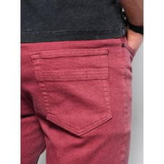 OMBRE Pánské džíny MITCH- červené MDN23952 M
