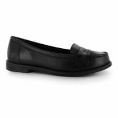 - Lily Ladies Loafers – Black Leather - 7 UK