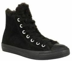 Converse - All Star Chuck Taylor Hi Suede and Wool Trainers – Black/Black - 4