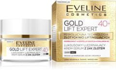 Eveline Gold Lift Expert 40+ zpevňující denní a noční krém-sérum 50 ml
