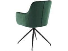 Danish Style Jídelní židle Calvin (SET 2 ks), zelená