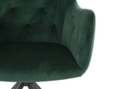Danish Style Jídelní židle Calvin (SET 2 ks), zelená
