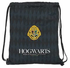 CurePink Pytlík gym bag Harry Potter: Bradavice (35 x 40 cm)