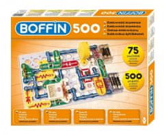 Boffin Stavebnice 500 elektronická 500 projektů na baterie