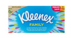 Kleenex Kleenex, Family, dvouvrstvé ubrousky, 140 kusů
