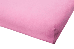 Petr Smolka Světle růžová froté prostěradla, 120x200