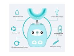 Leventi Dětský vibrační elektrický zubní kartáček - modrý