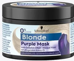 Schwarzkopf Schwarzkopf Bonde, Purple Mask, maska na vlasy, 150ml