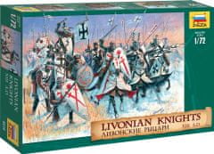 Zvezda  Wargames (AoB) figurky 8016 - Livonian Knights XIII-XIV A. D. (1:72)