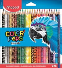 Maped Colorpeps Animals 24 barev