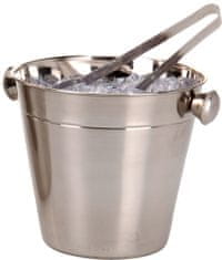 Excellent Houseware Barmanský set: nádoba na alkohol, kbelík na led, kleště, šejkr