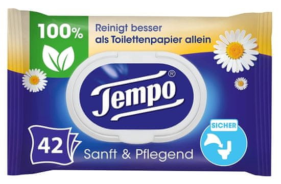 Tempo Tempo, Sanft & Pflegend Heřmánkový toaletní papír, 42 ks
