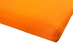 Petr Smolka Jersey oranžová prostěradla, 90x200