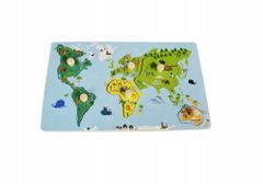 Adam toys Puzzle s mapou světa