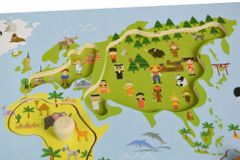 Adam toys Puzzle s mapou světa