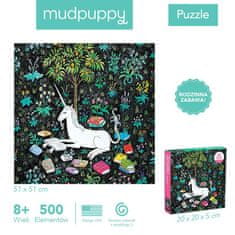 Mudpuppy Puzzle Jednorožec čte 500 dílků