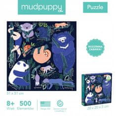 Mudpuppy Puzzle si zdřímnout na stromech 500 položek 8+