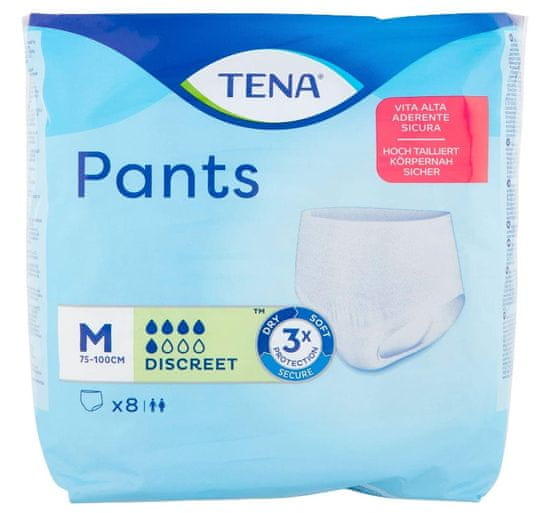 Tena Tena, Plenkové kalhotky střední, 8 ks