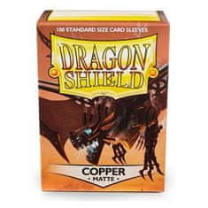 Dragon Shield jednobarevné obaly - Matte Copper (100 ks)