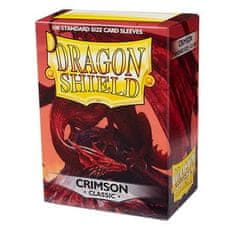 Dragon Shield jednobarevné obaly - Crimson (100 ks)