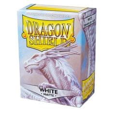 Dragon Shield jednobarevné obaly - Matte White (100 ks)