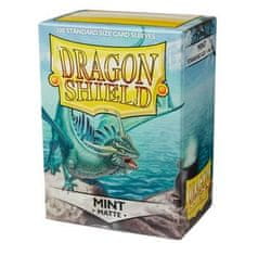 Dragon Shield jednobarevné obaly - Matte Mint (100 ks)