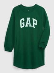 Gap Dětské mikinové šaty s logem XS