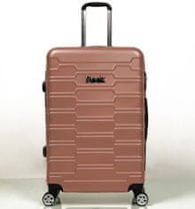 Rock Cestovní kufr ROCK TR-0231/3-M ABS - růžová