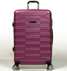 Rock Cestovní kufr ROCK TR-0231/3-L ABS - fialová