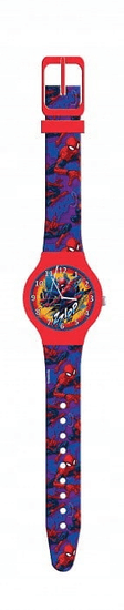 Diakakis Analogové hodinky v plechovce s hodinami Spiderman