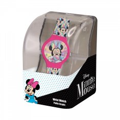 Diakakis Analogové hodinky v ozdobné krabičce Minnie Mouse