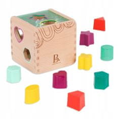 B.toys Wonder Cube - dřevěná třídička kostek