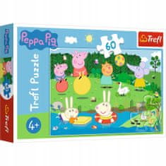 Trefl Puzzle Peppa Pig 60 ks Prázdninová zábava