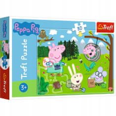 Trefl Puzzle Peppa Pig Forest Expedition 30 ks