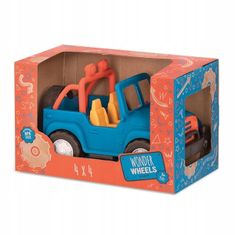 B.toys Wonder Wheels JEEP 4 x 4 modré