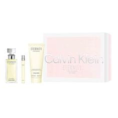 Calvin Klein Eternity For Women set parfémová voda ve spreji 100ml + parfémová voda ve spreji 10ml + tělové mléko 200ml