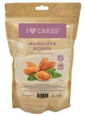I love cakes Mandlová mouka BLANŠÍROVANÁ 1kg 