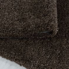eoshop Kusový koberec Fluffy shaggy 3500 brown (Varianta: 80 x 250 cm)