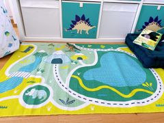 Amadeus Dětský koberec Dinosaurus zelený 120 x 77 cm
