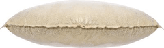 Atmosphera Dětský polštářek srdíčko zlatý 39 x 37 cm