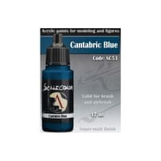 Scale75 Akrylová barva SC-53 Cantabric Blue 17ml Scalecolor