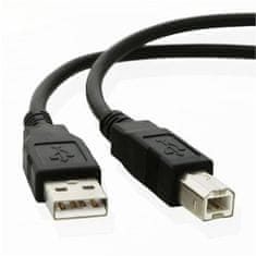 AQ USB kabel USB B - USB 2.0 A M/ M, 5 m (CC62050)
