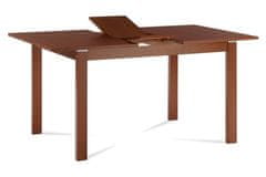 Autronic Dřevěný jídelní stůl Jídelní stůl rozkládací 120+30x80 cm, barva třešeň (BT-6777 TR3)