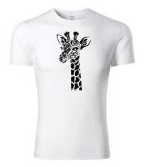 Fenomeno Dětské tričko Žirafa - bílé Velikost: 110 cm/4 roky
