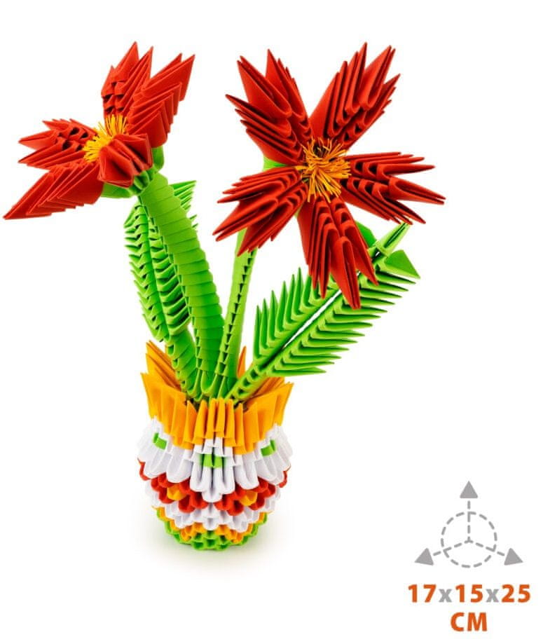 PEXI Origami 3D Květiny