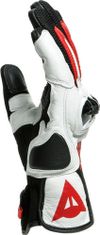 Dainese Moto rukavice MIG 3 UNISEX černo/bílo/lava červené L