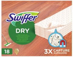 Swiffer Swiffer, Suchý hadr na podlahu, balení náplní, 18 kusů